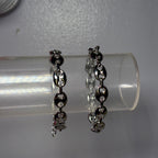 Silver Link Up Tennis Bracelet