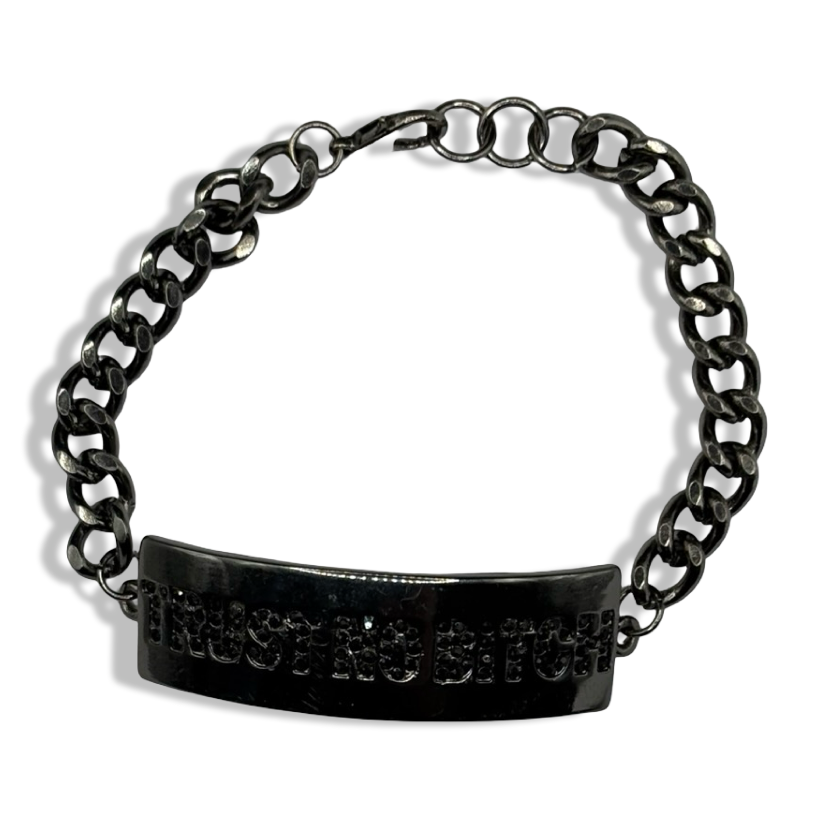 Trust No Ch!ck Tennis Bracelet