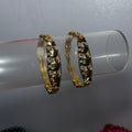 Gold Triple Elephant Tennis Bracelet