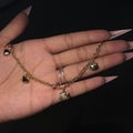 Gold It Girlie Dangle Anklet