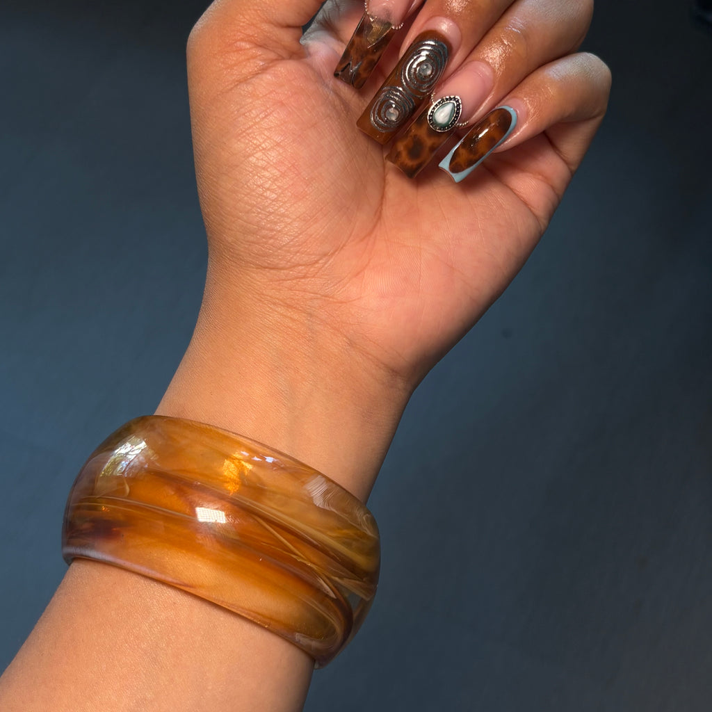 Brown Chunky Bangle