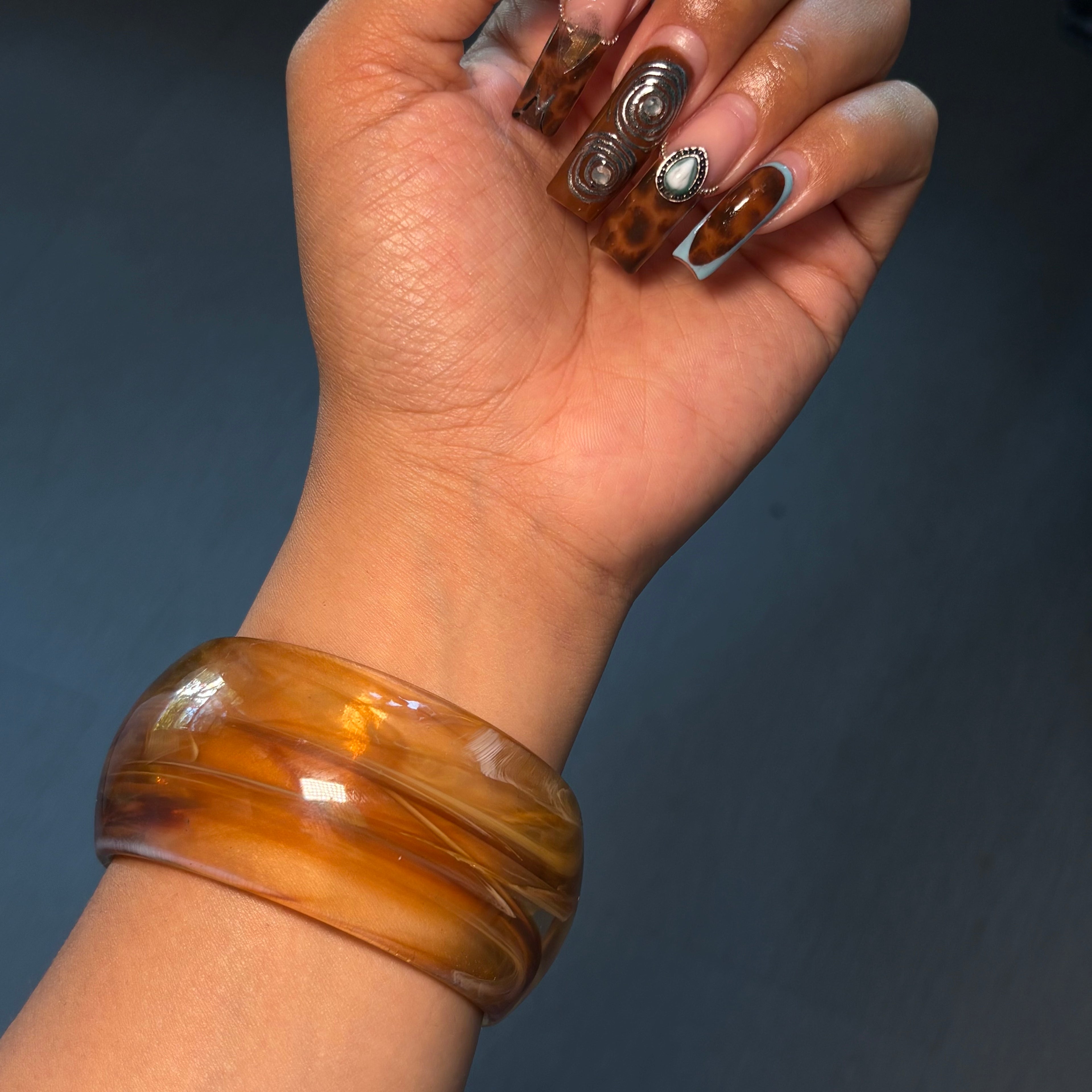 Brown Chunky Bangle