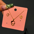 Gold It Girlie Necklace & Earring Set