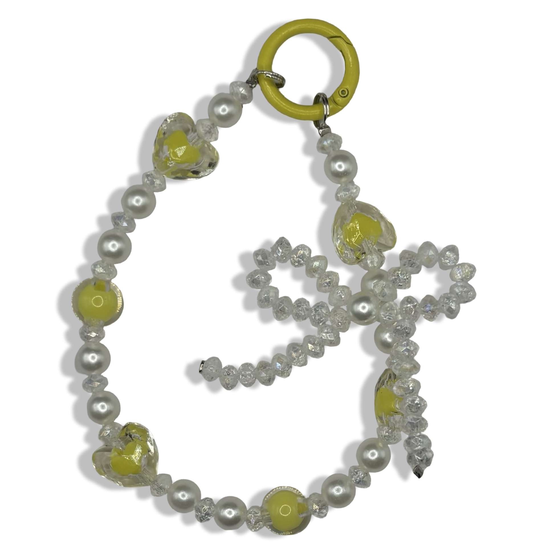 Yellow Coquette Girlie Purse Charm