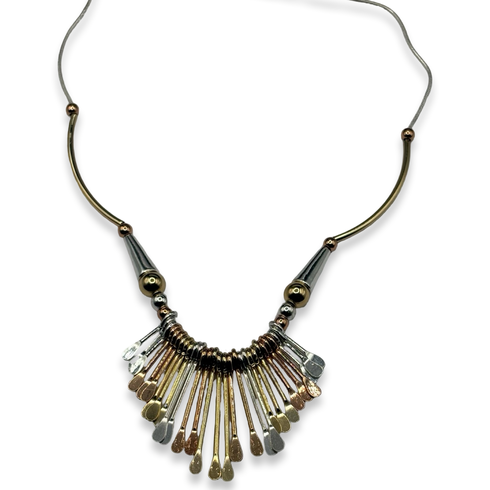 Silver & Gold & Mixed Meta Dainty Necklace