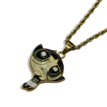 Load image into Gallery viewer, Gold Buttercup$ Rope Chain Necklace
