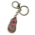 Gold & Pink Vacay Purse Charm