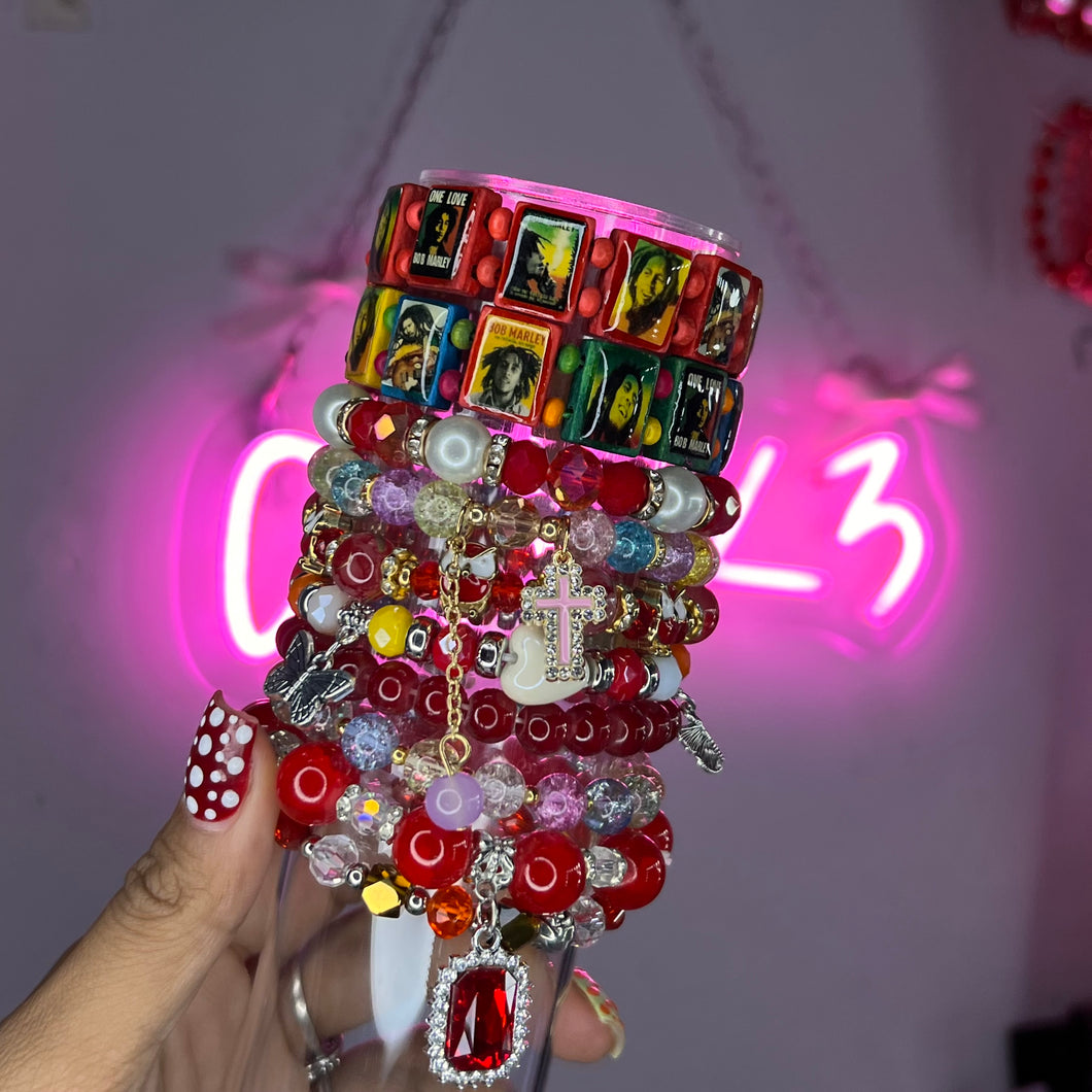 Red & Rainbow 10PC Mega Stack