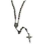 Silver & Gold Medium Rosary (Non Tarnish)