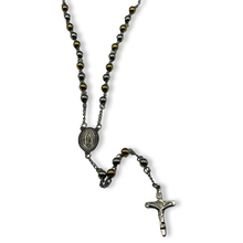 Load image into Gallery viewer, Silver &amp; Gold Medium Rosary (Non Tarnish)
