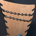 Silver Mini Link Up Anklet