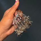 Silver 2 PC Basic Bangles (Randomized Charms!!)