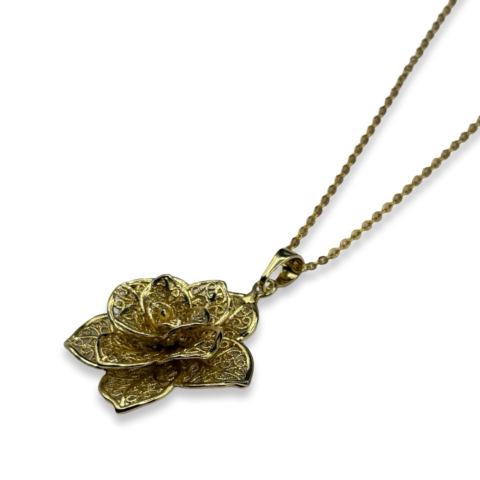 Gold Amoura Bloom Necklace
