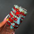 Berries 🫐🍓 10PC Beaded Mega Stacko