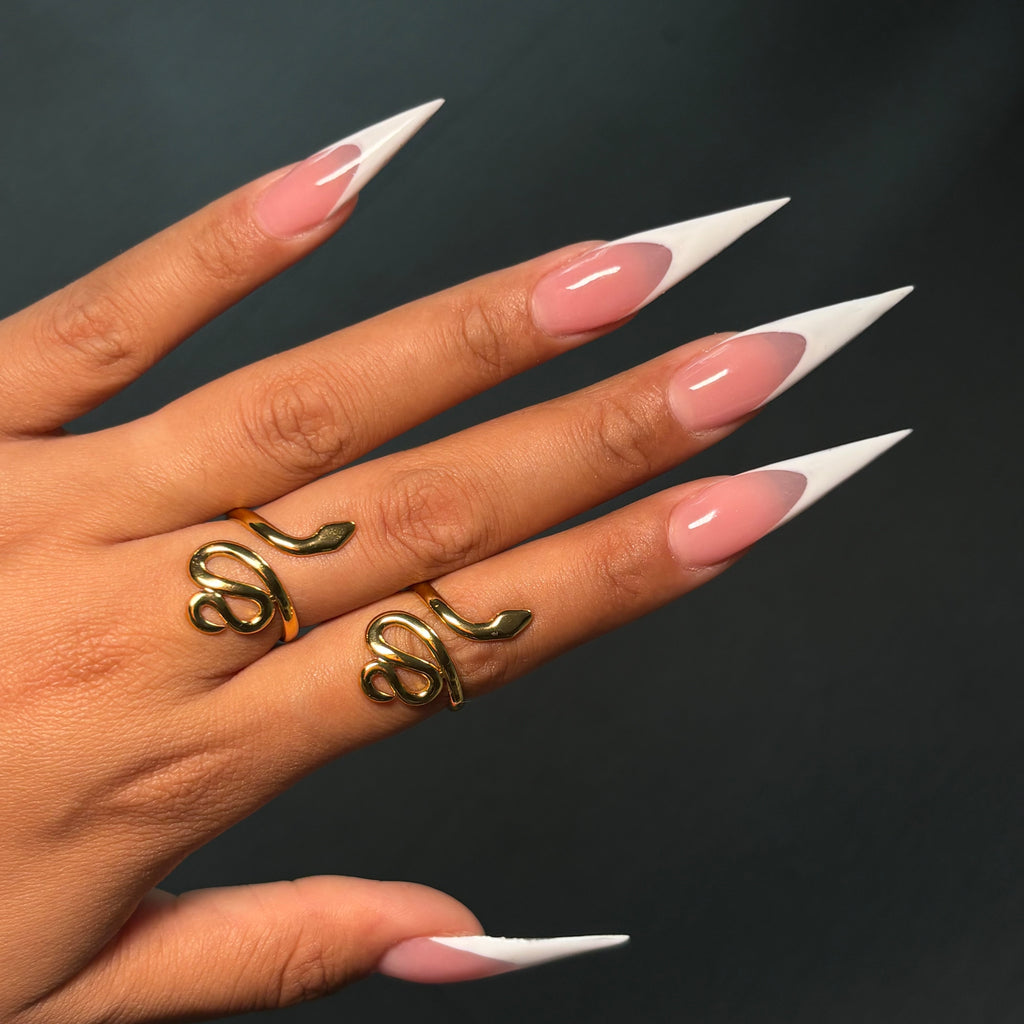 Gold Slither Adjustable Ring