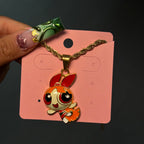 Gold Blo$$om Rope Chain Necklace