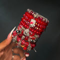 Red 2.0 10PC Beaded Mega Stack