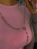 Silver & Gold Large Rosary (Non Tarnish)