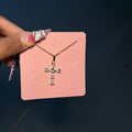 Gold It Girl Diamond Cross Necklace