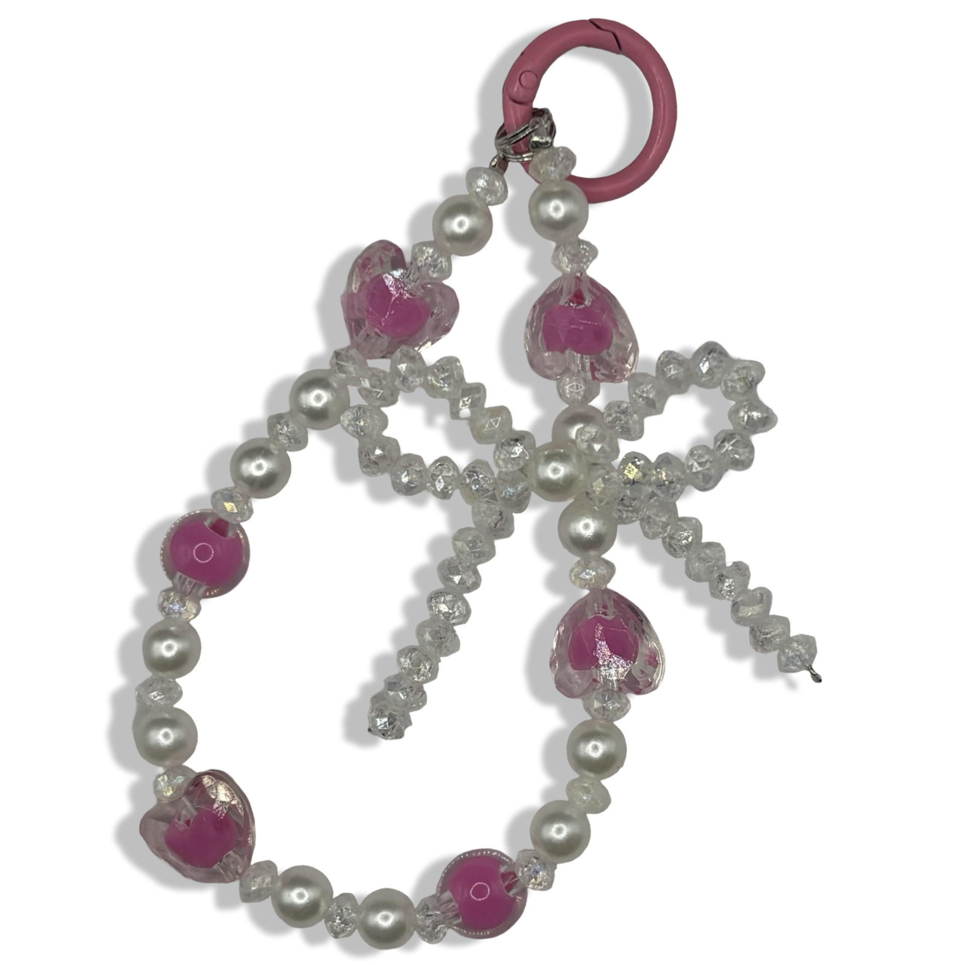Hot PinkCoquette Girlie Purse Charm