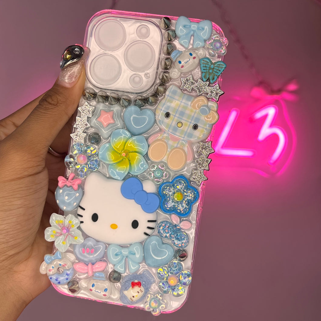 Blue Dream$ iPhone 15 Pro Max Junk Case