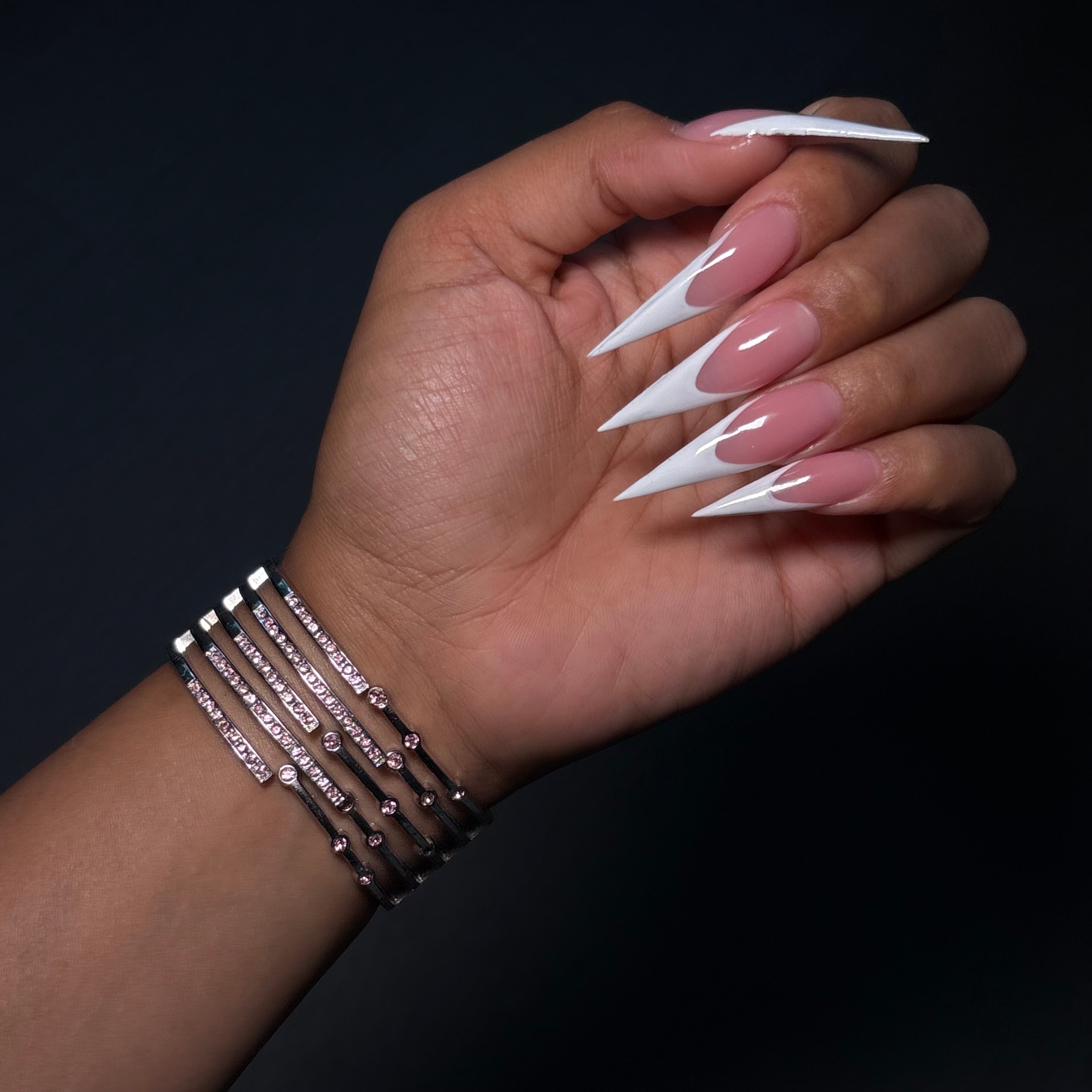 Silver & P!NK  Faiiry Cuff