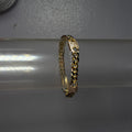 Gold Diamanté Link Up Tennis Bracelet