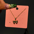 Gold Coquette Girlie Necklace