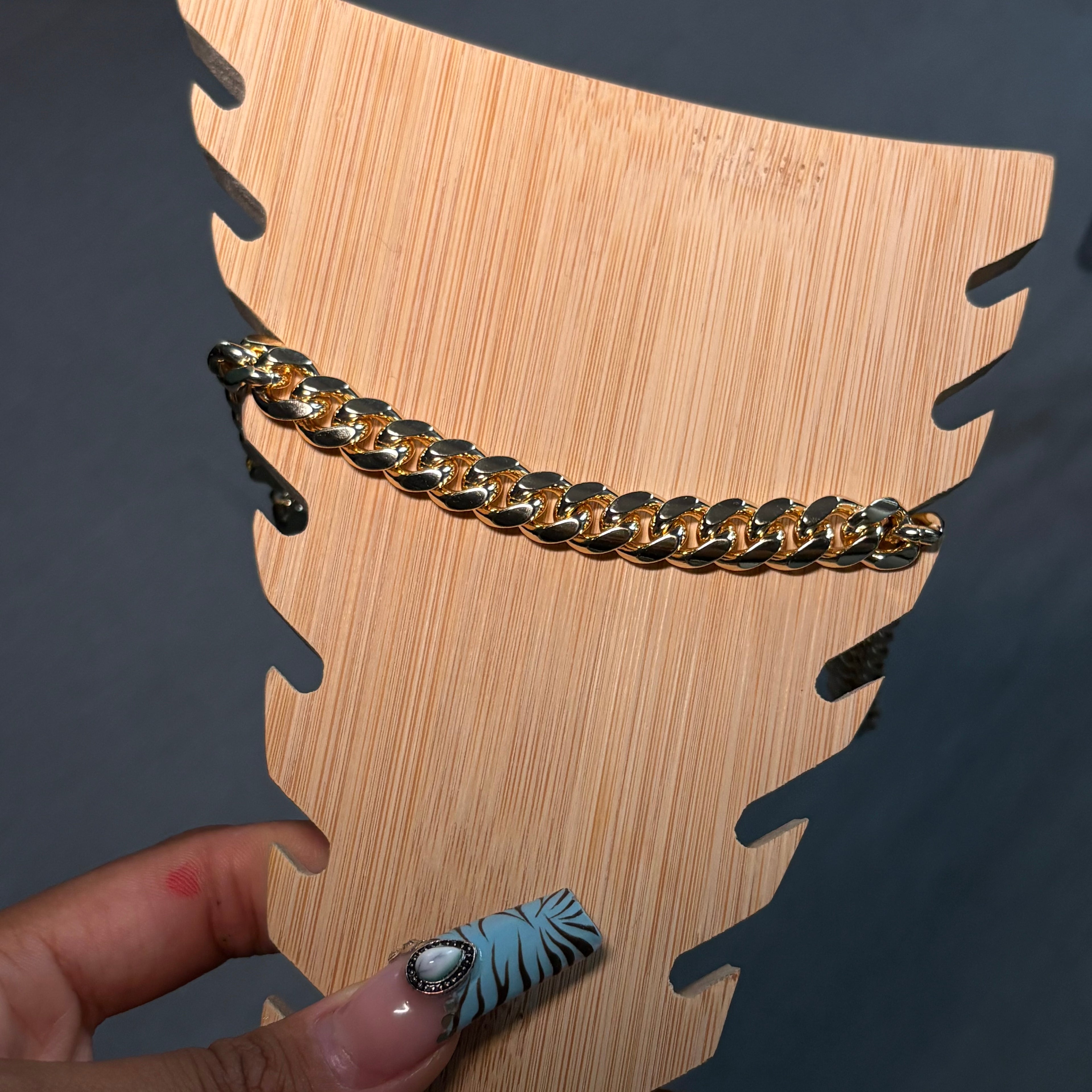 Gold Cuban Anklet