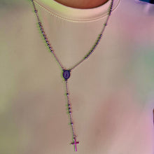 Load image into Gallery viewer, Silver Mini Rosary Non Tarnish
