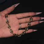 Gold Link Up Anklet
