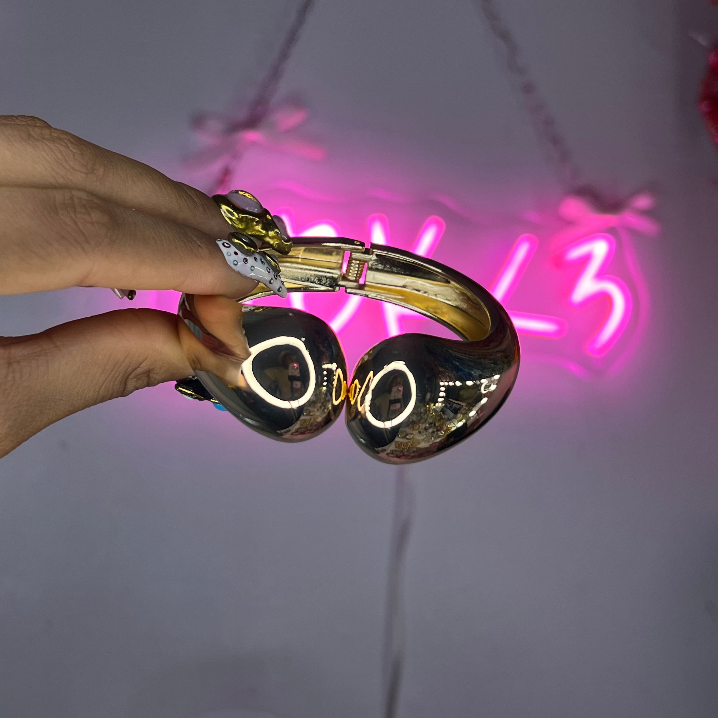 Gold Amaya Chunky Cuff