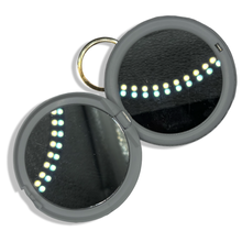 Load image into Gallery viewer, Red Girlie Compact Mirror Purse Charm
