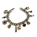 Gold Mamacita 👩🏽‍🍼🩷 Cuban Charm Bracelet
