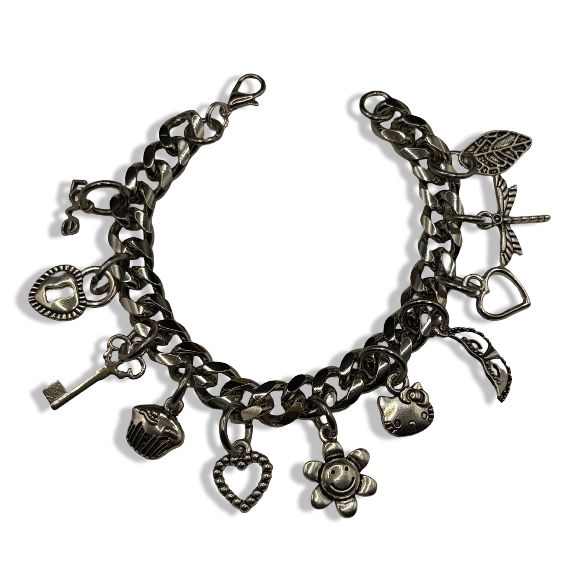 Travel Girlie ✈️🎀 Cuban Charm Bracelet