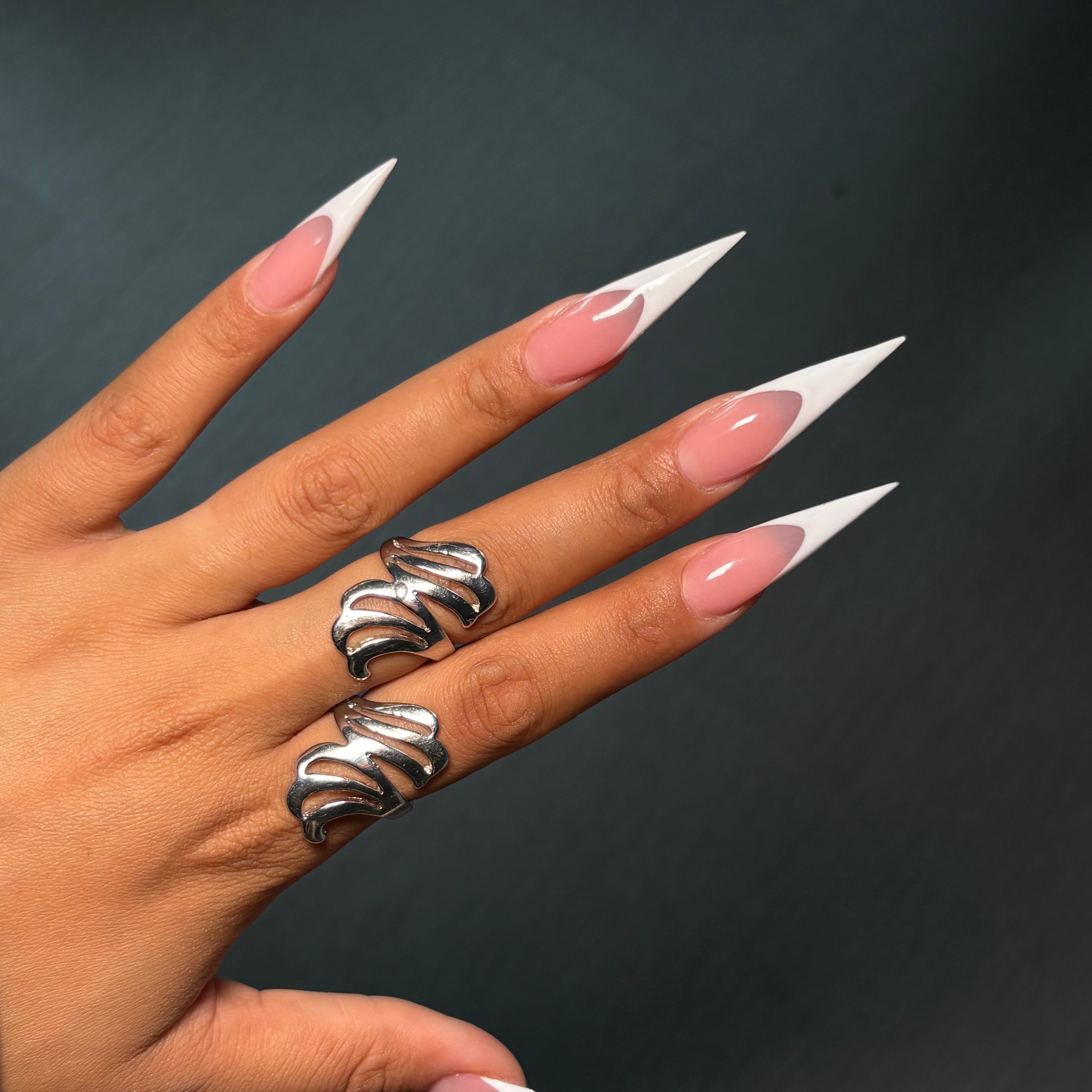 Silver Belle Ring SZ 8