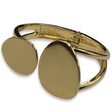 Load image into Gallery viewer, Gold Twin Flame Basic Chunky Bangle
