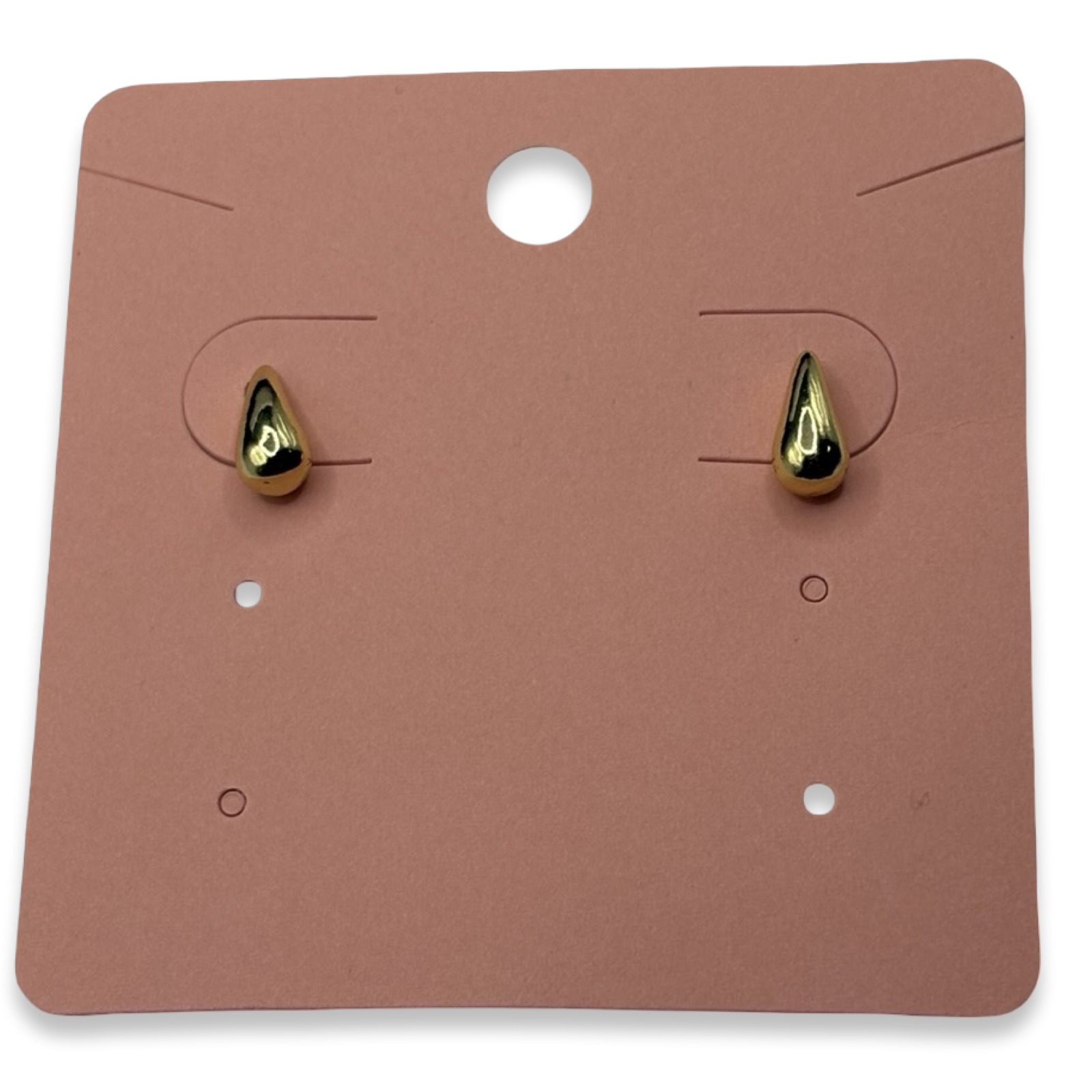 Gold Mini Blurr Stud Earrings