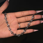 Silver Mini Link Up Anklet