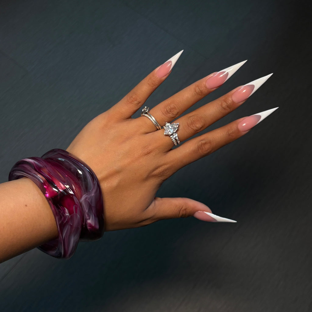 Viola Plum 2pc Bangle Stack