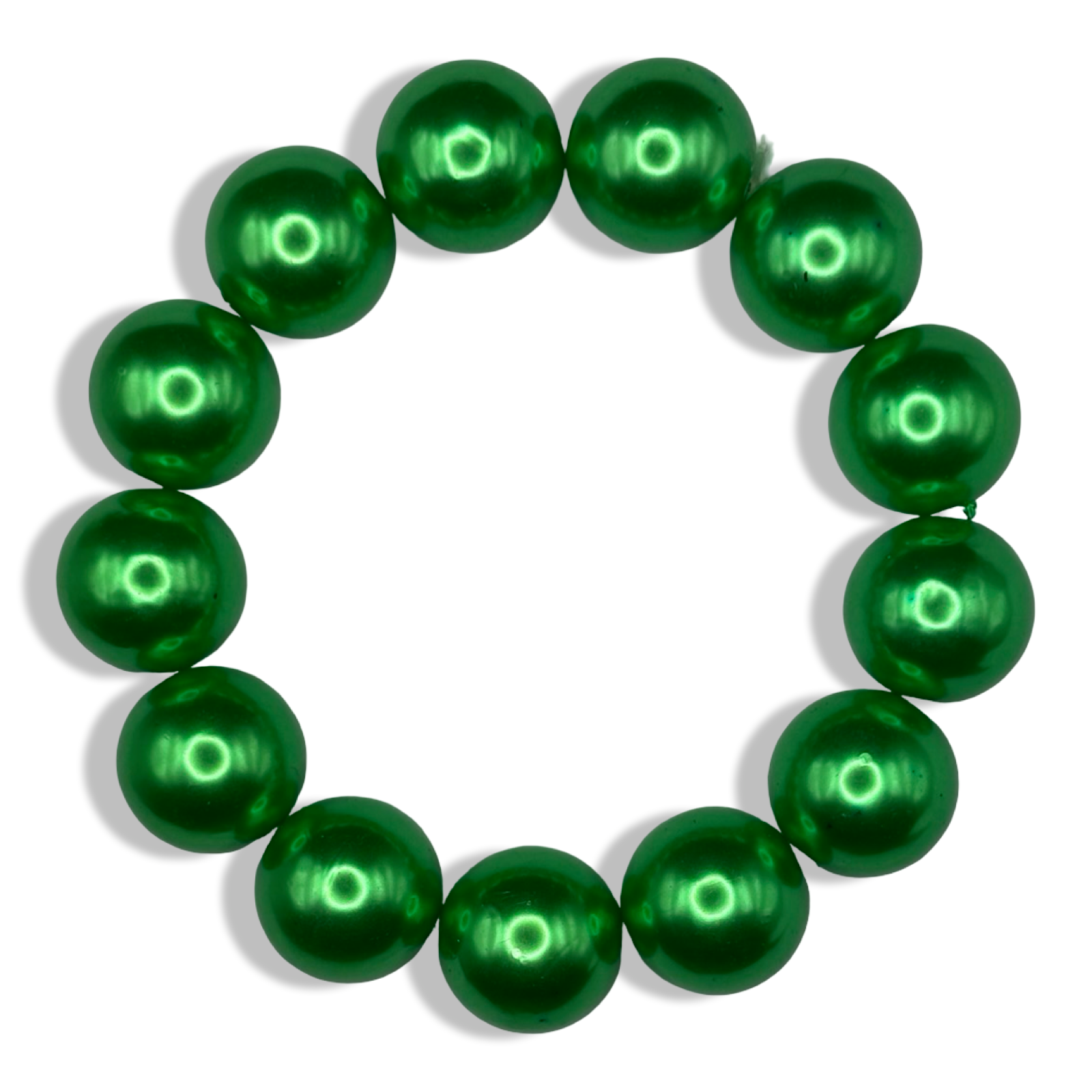 GreenJUMBO Pearl Basic Beaded Bracelet
