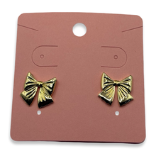 Load image into Gallery viewer, Gold Just A Girl Stud Earrings
