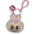 Pink BubuCutie Plushie Purse Charm