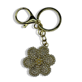 Gold Flora Diamond Purse Charm