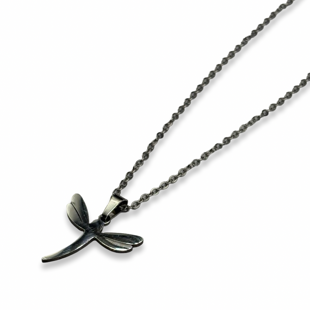 Silver Flutter Necklace