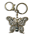 Gold XL Blinged Mariposa Purse Charm
