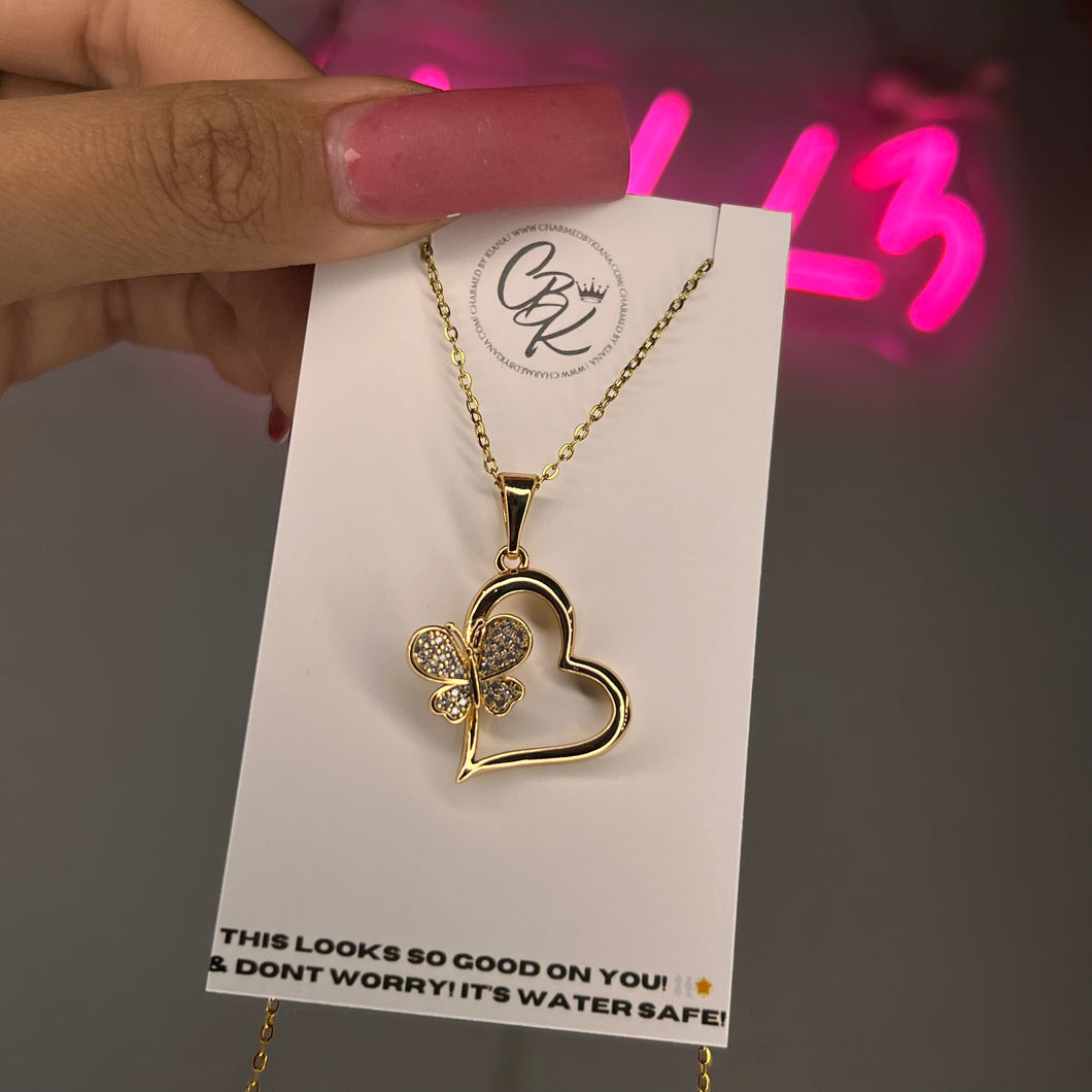 Gold Lover Mariposita Necklace
