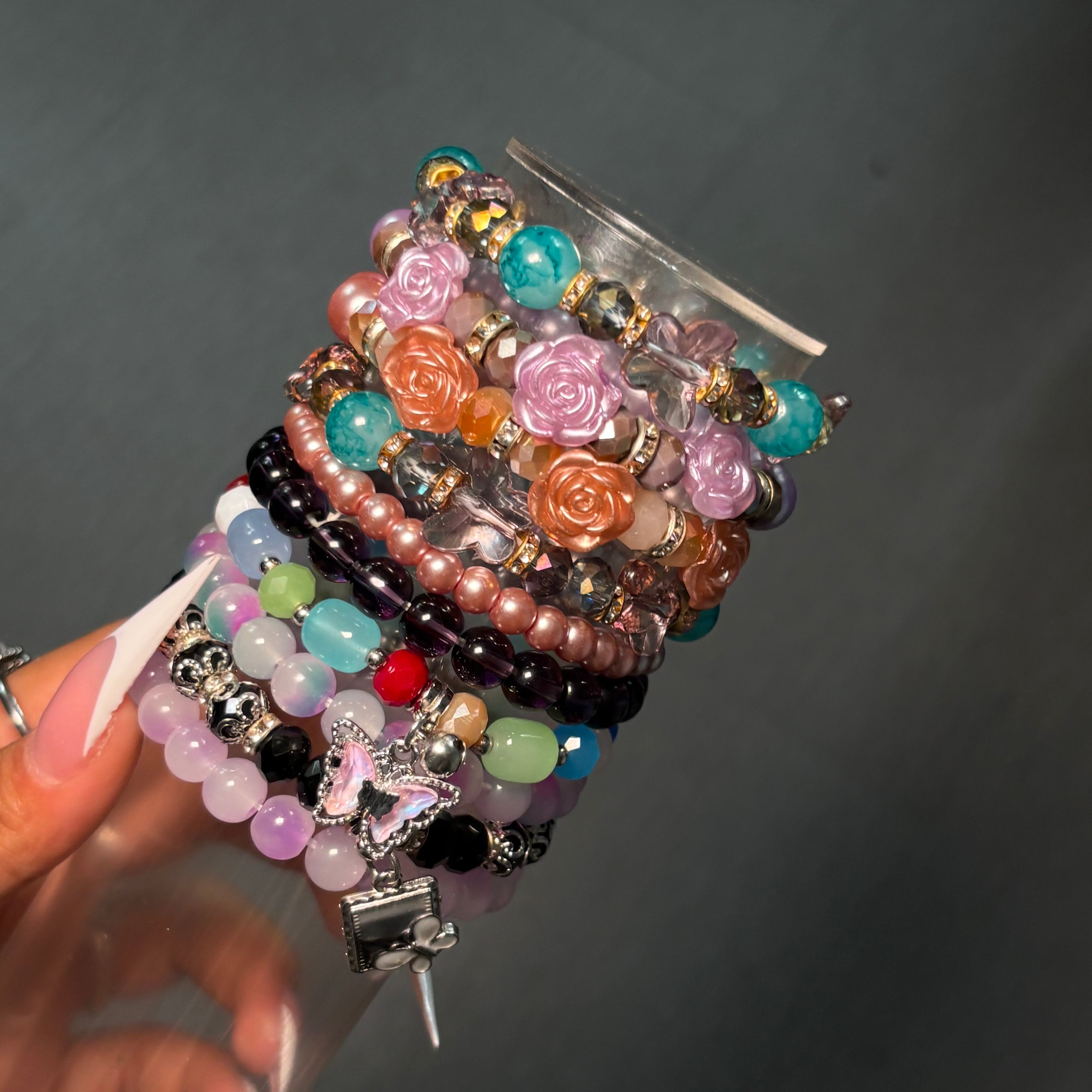 Mixed 🌈 2.0 10PC Beaded Mega Stacko