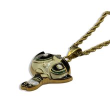 Load image into Gallery viewer, Gold Buttercup$ Rope Chain Necklace
