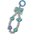 Blue Bow Drop Purse Charm